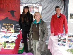 Huntly Writers at the Farmers' Market